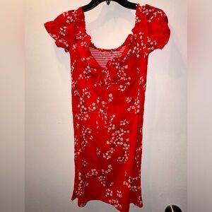 Summer Floral Mini Dress